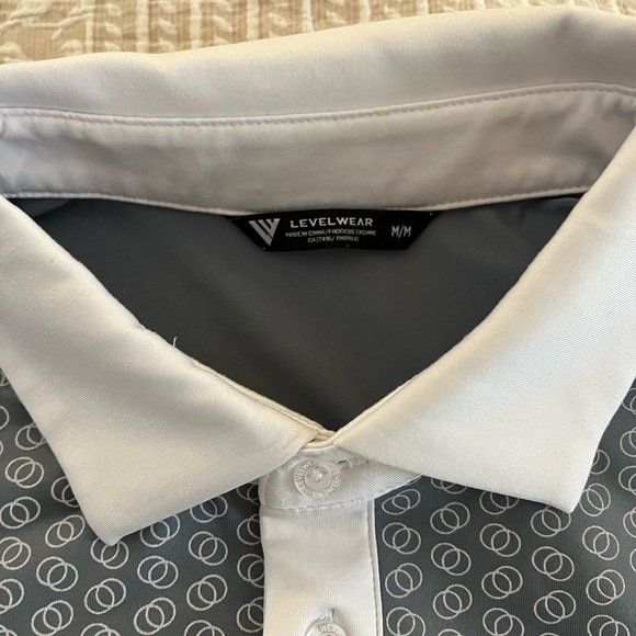 Levelwear Patterned Golf Polo - Picture 2 of 4